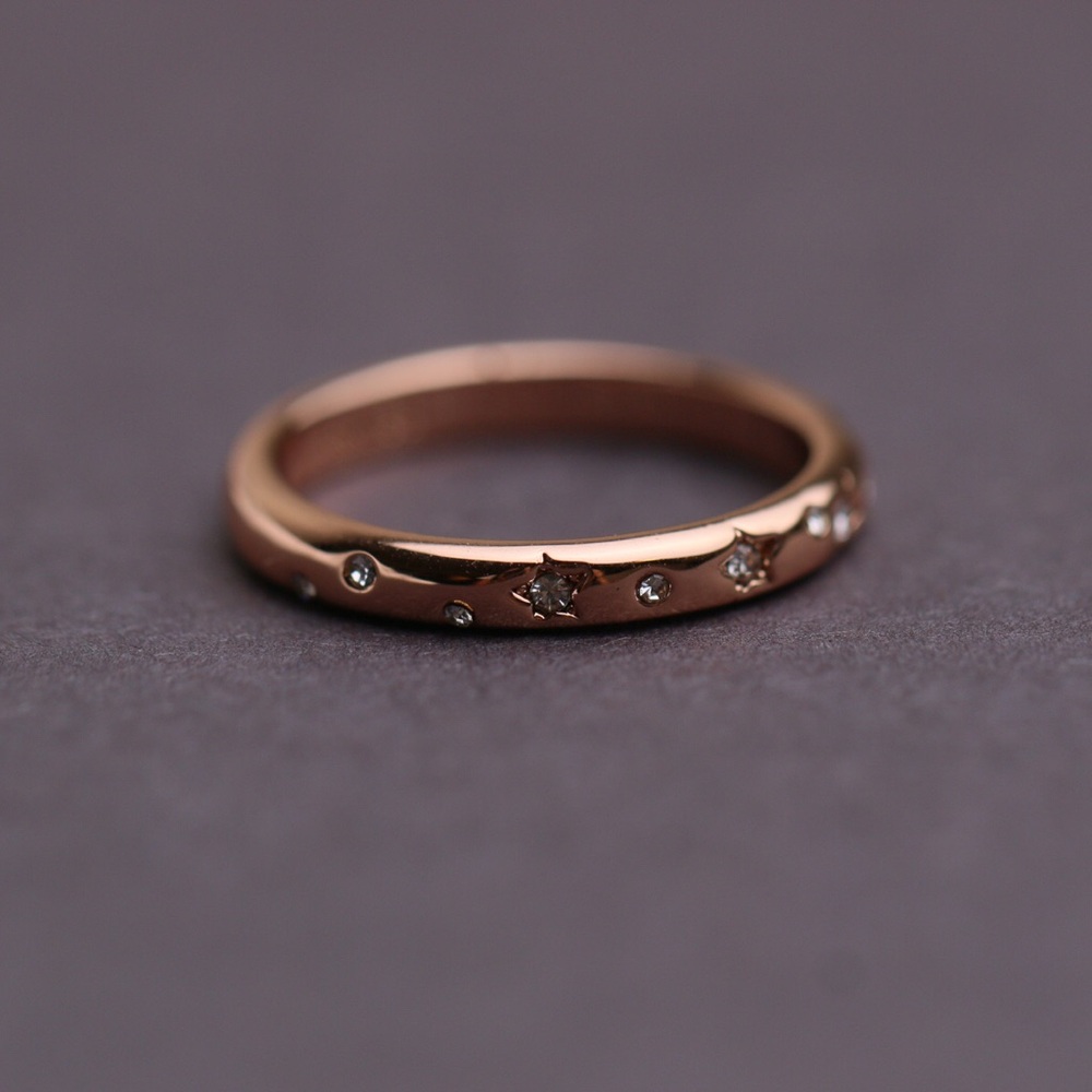 Mimco Crystal Paved Ring